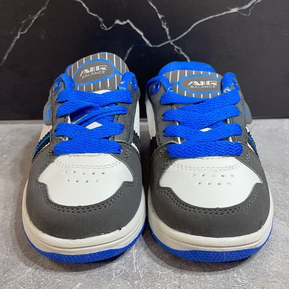 Air Balance Kids Sneakers Royal/White Size 6m - Picture 2 of 9